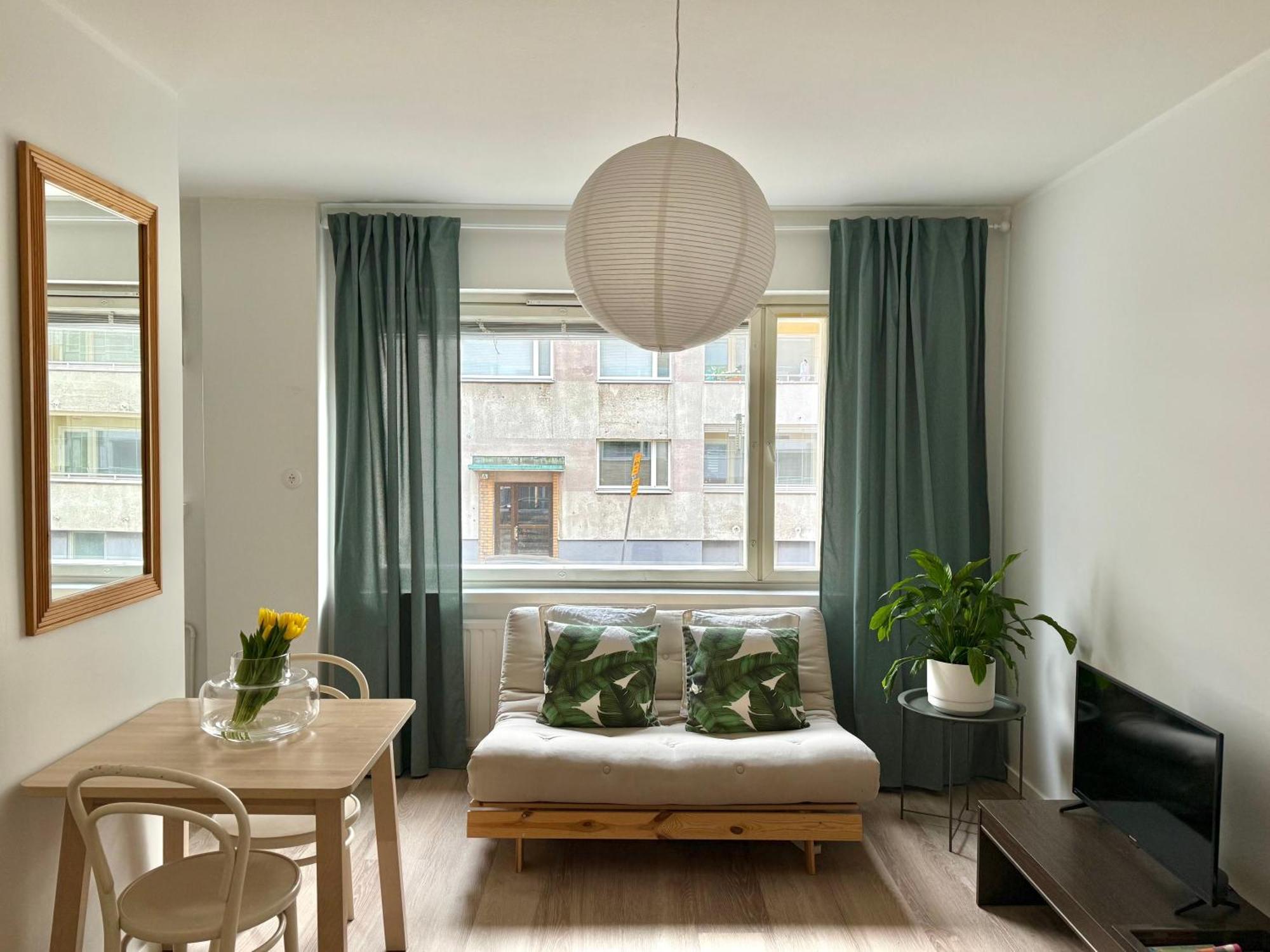 Just Renovated Stylish Nordic Studio By Tram Stop Helsinky Exteriér fotografie
